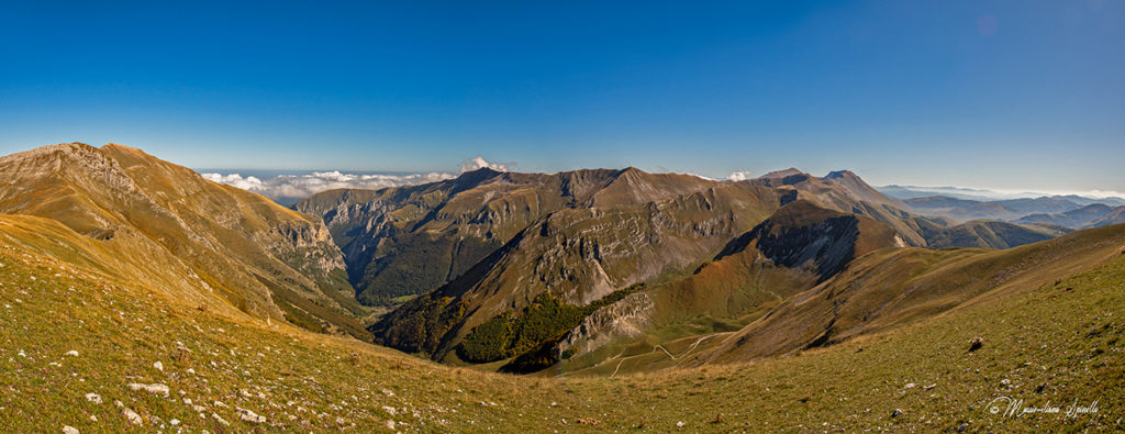 Vista dal Monte Bove Sud